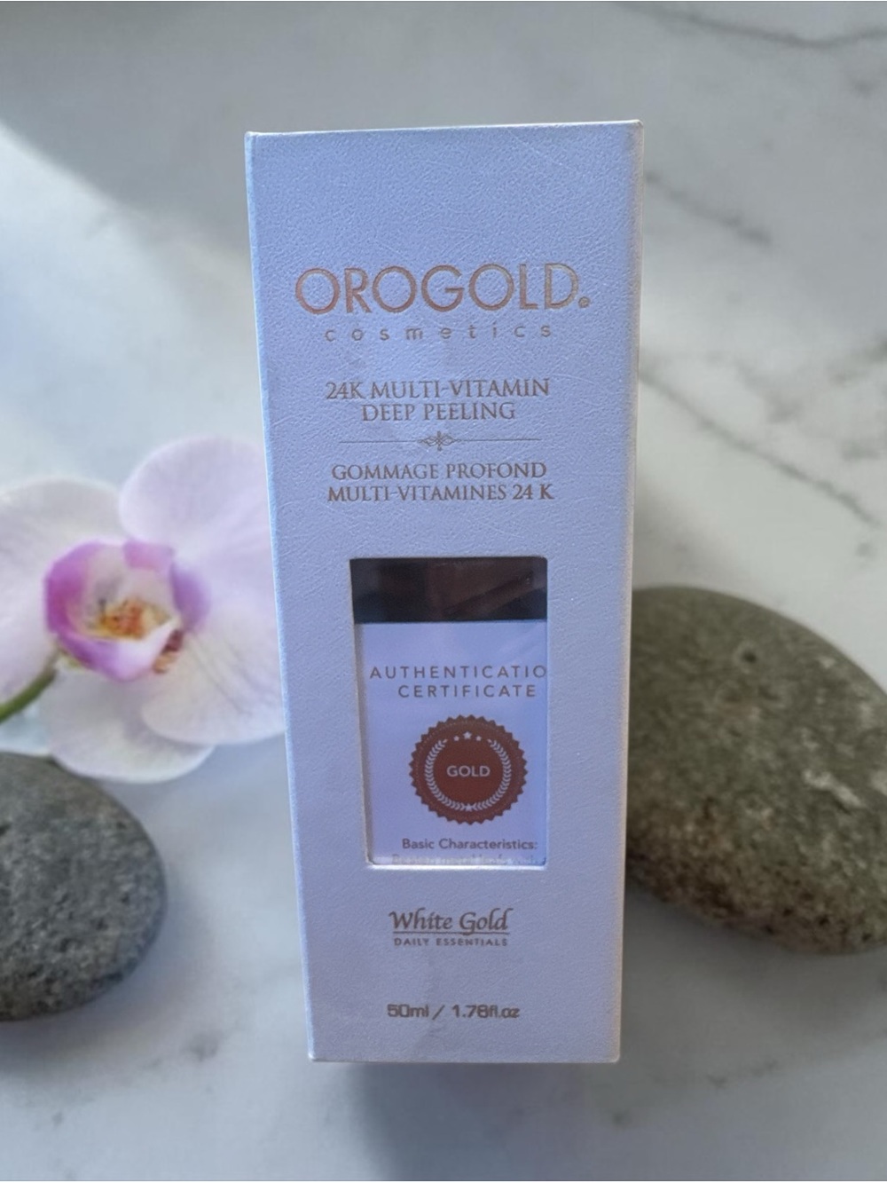 NWT OroGold 24K Multi-Vitamin Deep Peeling – White/Gold Packaging